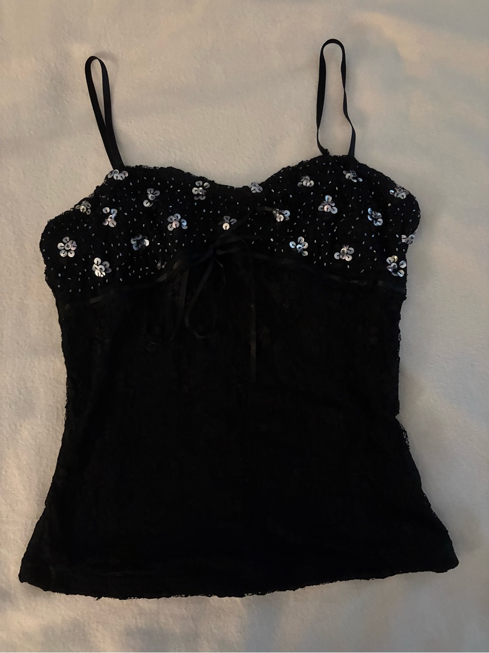 Y2K beaded tank